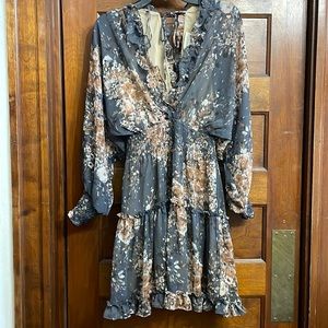 Adorable dress with a pair of boots!